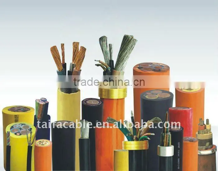 Supply copper conductor rubber insulation sheath cable H05RR-F Rubber cable