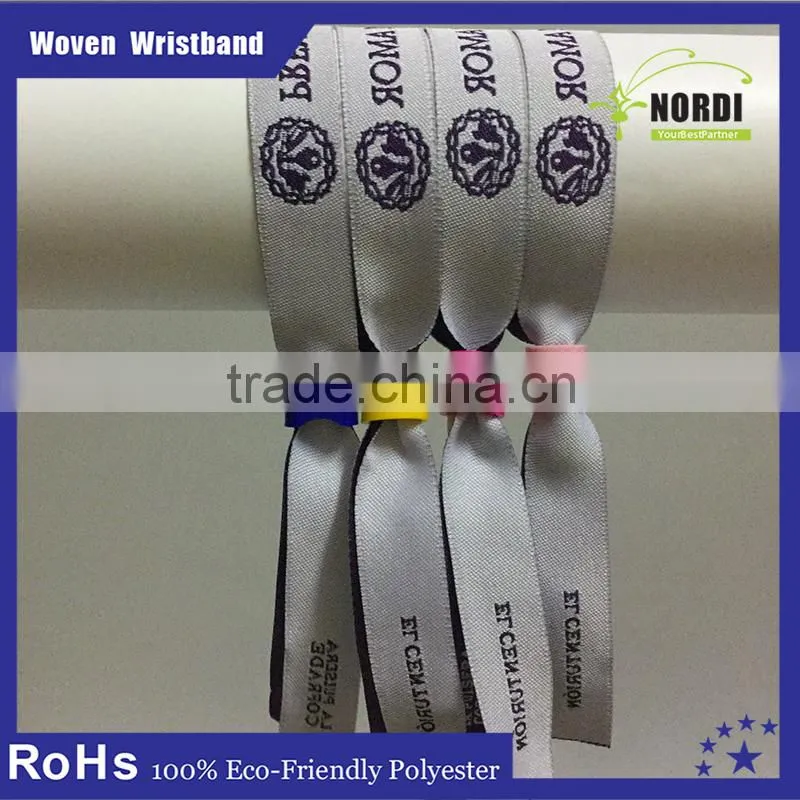 High quality Customized Free woven Wristbands