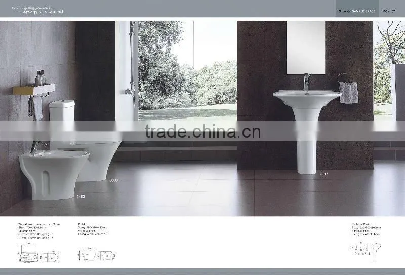 Sanitary ware bathroom suite