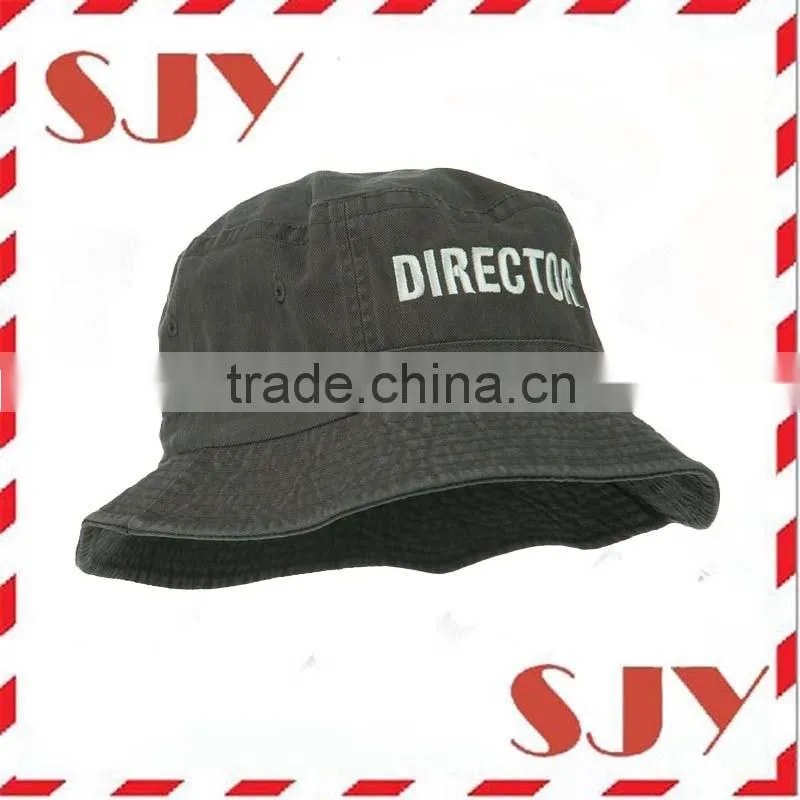 Custom Made Embroidery Dyed Bucket Hat