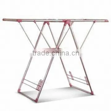 Metal Clothes Drying Rack with Foldable Design