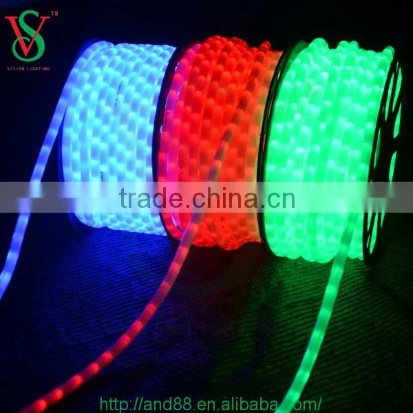 color changing led rope light China supplier wholesale