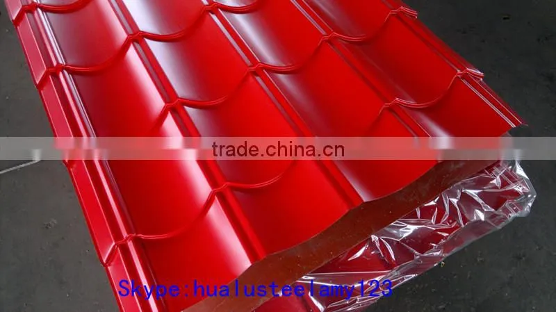 color corrugated steel sheet