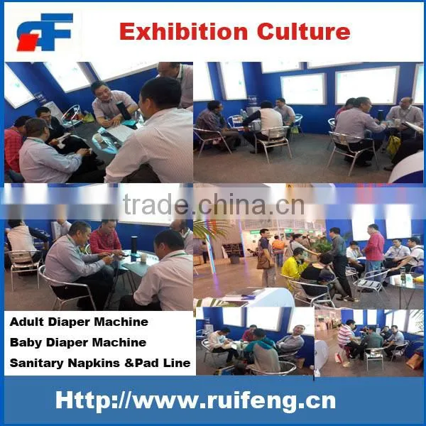 High-quality Manufacturing RF-NKB Full Automatic Disposable Baby Diaper Making Machine