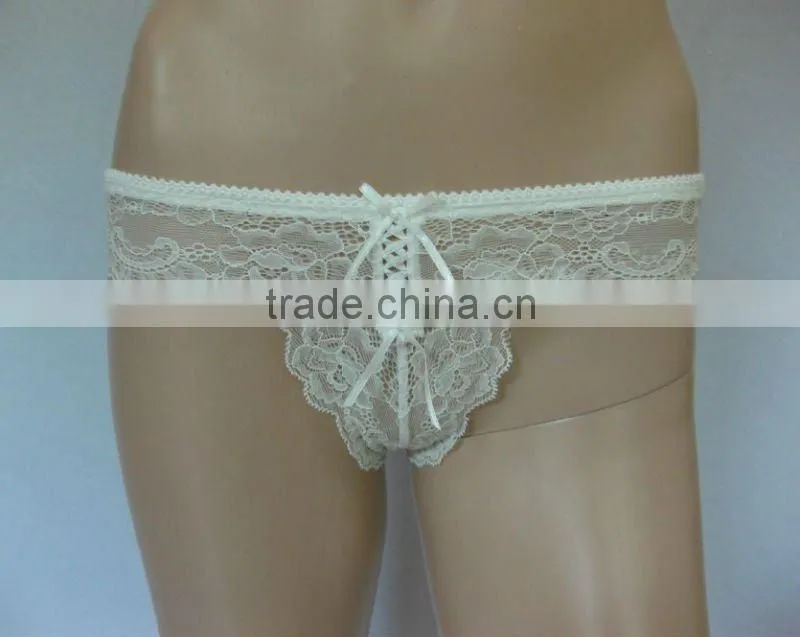 2012new design transparent sexy women lace panty