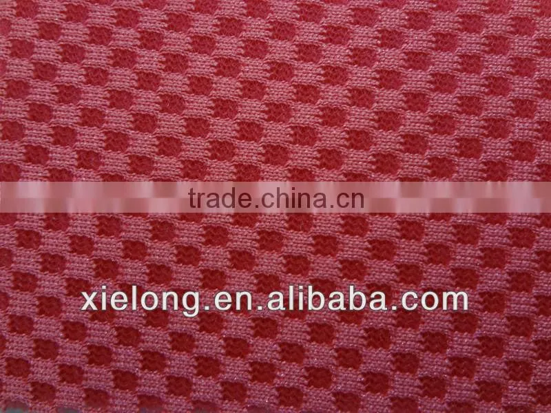 polyester 3D spacer mesh fabric red 3D mesh fabric