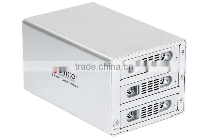 3bay 3.5" SATA HDD RAID enclosure with multi kinds of RIAD mode