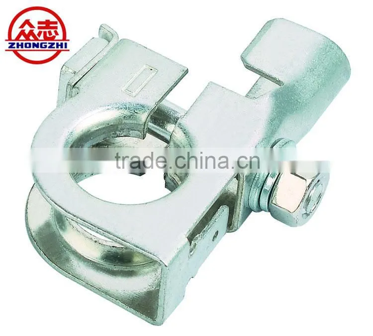 Zhongzhi brand high quality brass dark tin plating auto parts wholesale connector battery terminal ST137050