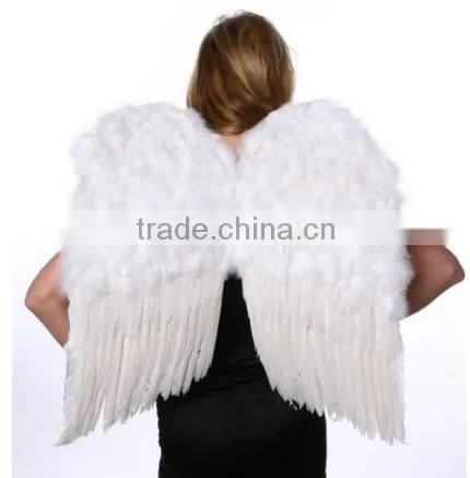 Large Feather Fairy Angel Wings 3 colors Black, White or Red