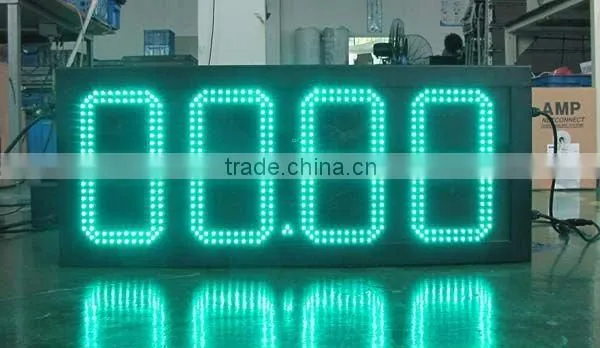 Waterproof IP65 Digital LED 7-segment Fuel Price Display
