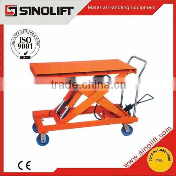 2015 New CYTH Series Hydraulic Platform Hand Scissor Lift Truck