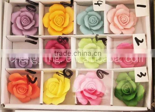Colorful Artificial Candle Holders Wholesale For Home Decoration