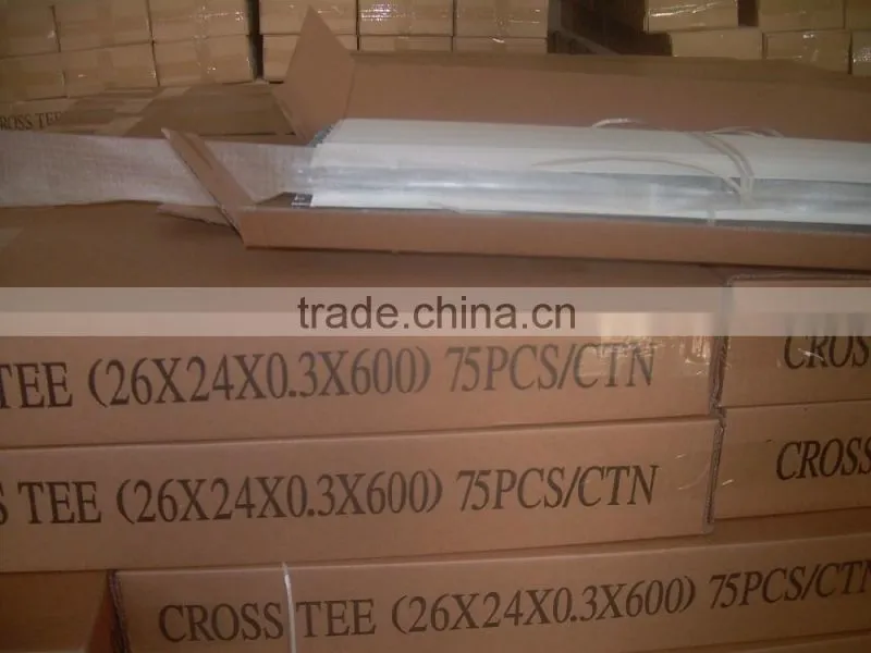 PVC Gypsum Ceiling Board / Laminated PVC Ceiling / PVC laminated gypsum ceiling