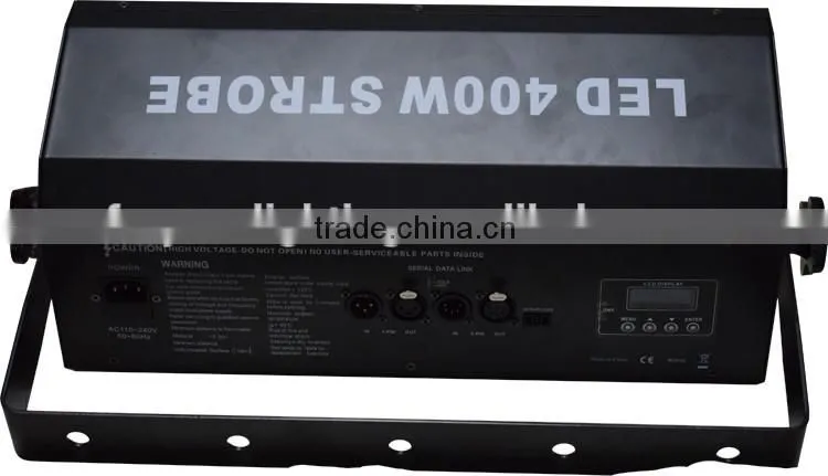 100% Factory Direct Sale High Brightness 4x100w White DMX512 400w LED Strobe