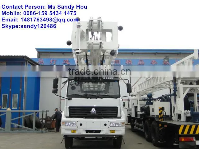 400 meters truck mounted water well rig factory