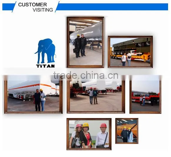 Ttian container carrier cargo trailers container dolly trailer