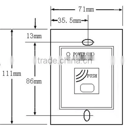 automatic door opener Hand Sensor Switch