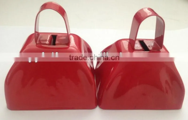 3 " inches matel cow bells can be with logo printed