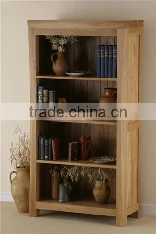 The solid Oak bookcase furniture of Romi