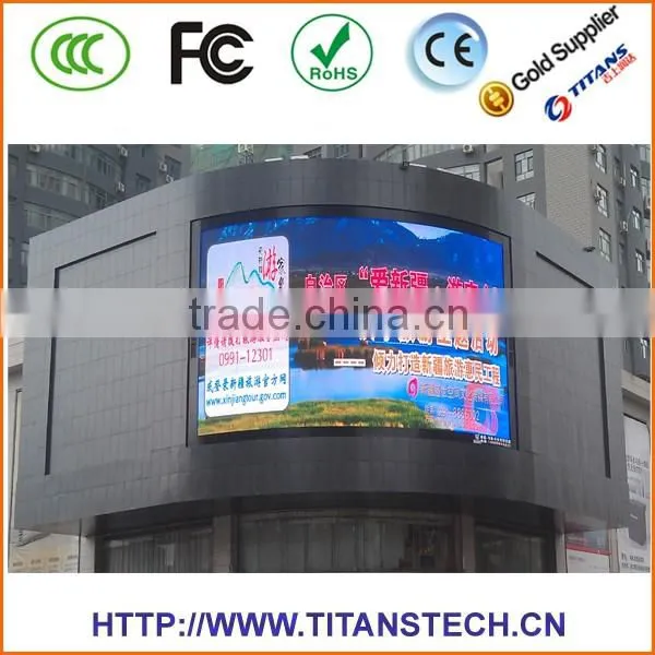 2016 New xxx Images HD LED Display Semi-outdoor P10 DIP Blue LED Display Module 320*160mm LED