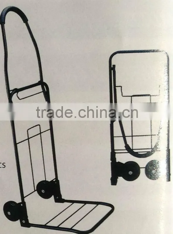 H-002 steel aluminium folding hand truck