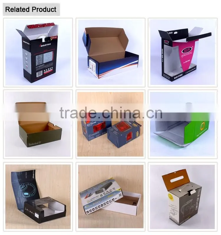 Die cut handle foldable corrugated cake paper box paper custom cake boxes