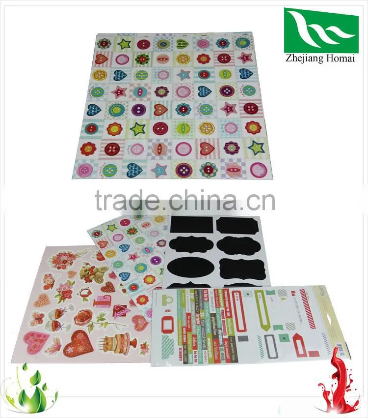 Custom Printed Adehesive Paper Sticker Wholesale