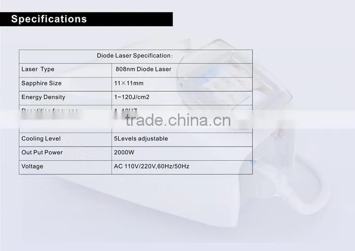Diode Laser Hair Removal Machine-professional for hair removal