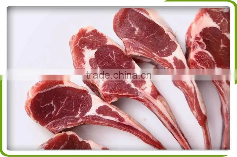 frozen lamb/goat/mutton rack frenched