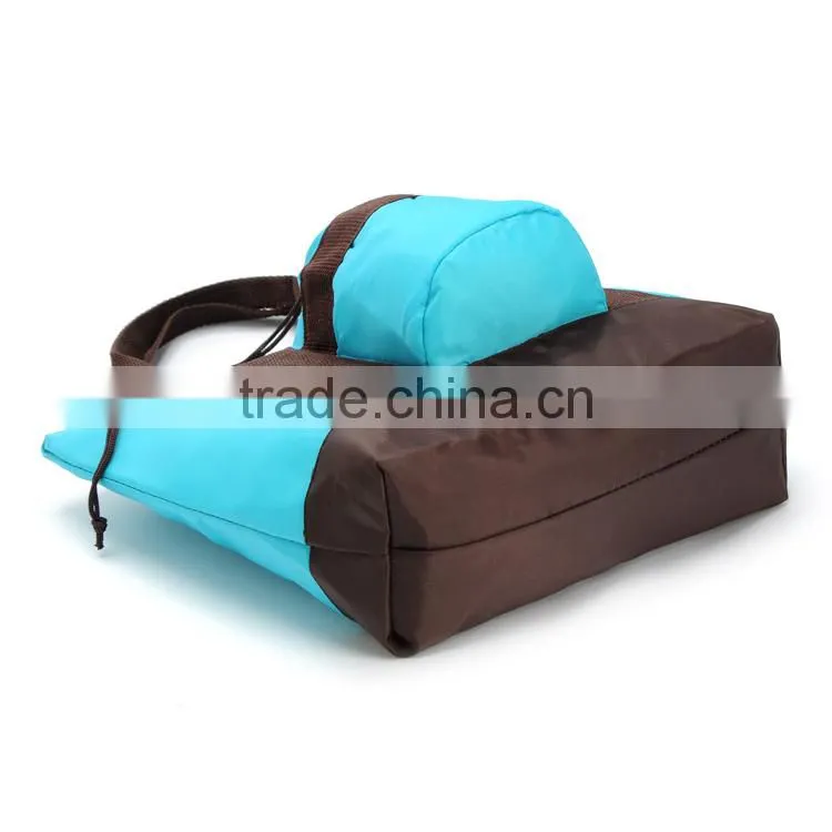 2015 new design 420D polyester PVC cooler tote lunch bag