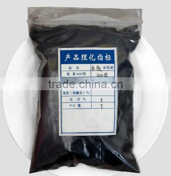 WOOD BASED POWDER ACTIVATED CARBON FOR WATER PURIFICATION