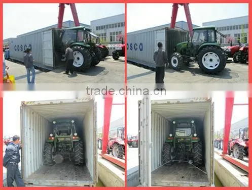 YTO tractor with 4in1 front end loader