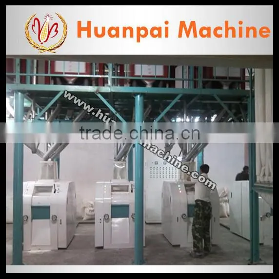100TPD wheat flour miling machine with price