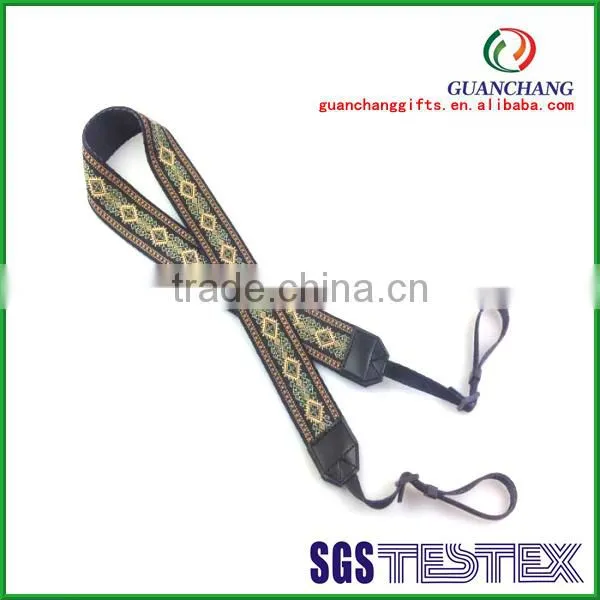 China wholesale promotional jacquard ribbon camera strap,lanyard manufacturer