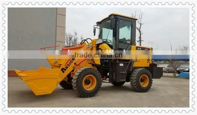 AS912 New construction machine cheap 1.2Ton mini wheel loader automatic transmission