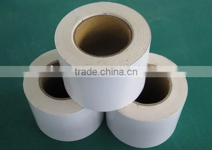 blank sticker paper roll