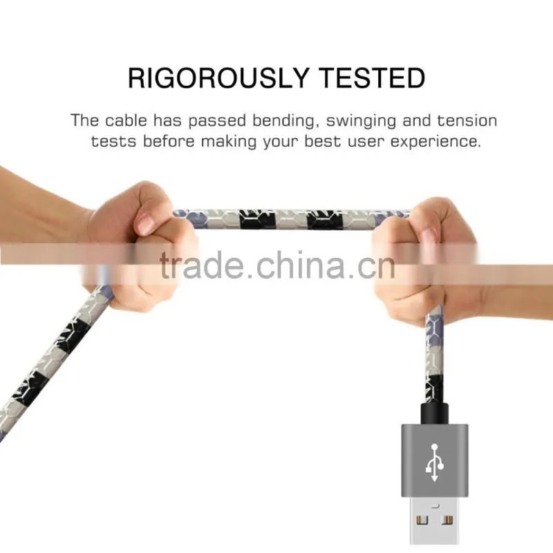 Voxlink 0.25m/1m/1.5m/2m/3m Fast Charging Data Sync Micro USB data Cable for iPhone 6 6s Plus 5s 5 iPad mini/Samsung/HTC