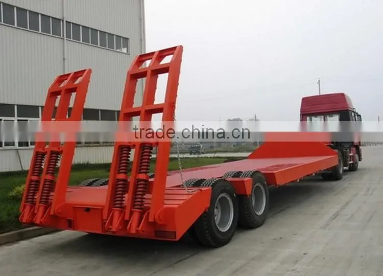 Hot sale tri-axle low bed semi trailer in Malaysia