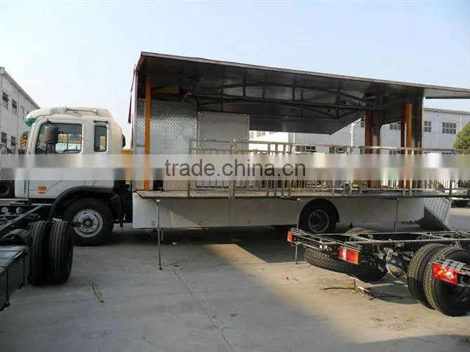 forland 4x2 Mobile led screen truck, stage truck