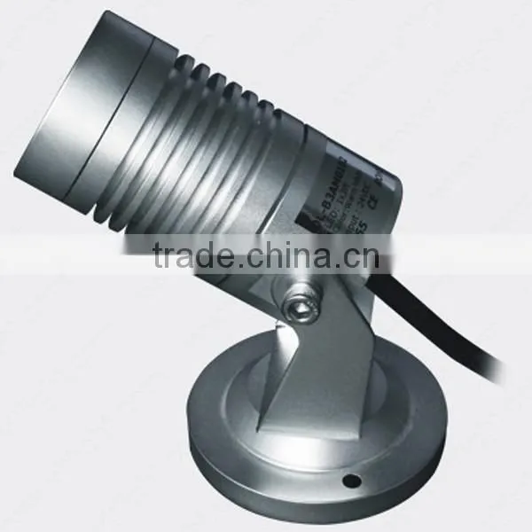 VLT IP65 12VDC single color aluminum pin spot led garden 3w outdoor