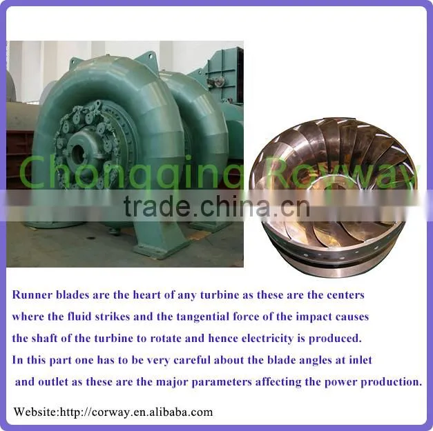 Francis Water Power Generator Small Hydroelectric Generator