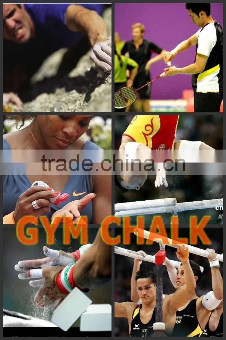 liquid gymnastic weightlifting chalk in bottle