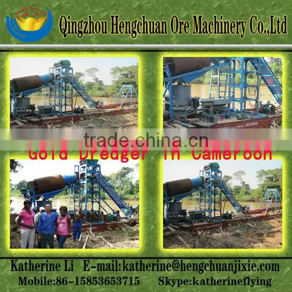 Hot Selling Multipurpose Bucket Chain Gold Dredger