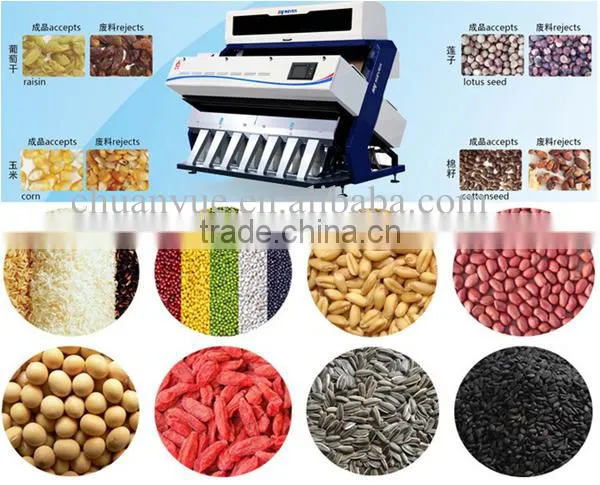 Bhuler standard--Grain seeds color sorter in Africa