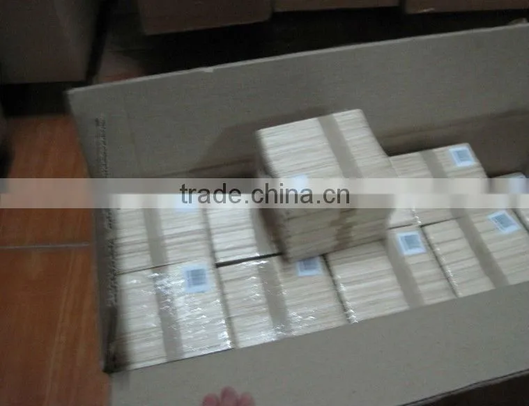 Hot Sell 114mm Individually Wrapped With Paper Ice Cream Spoon