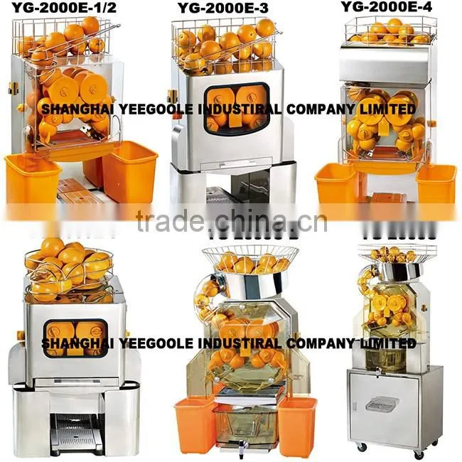 stainless steel automatic green orange juicers,juicing machine,fruit squeezer,citrus press for sale