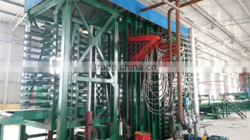 Full automatic chipboard production line