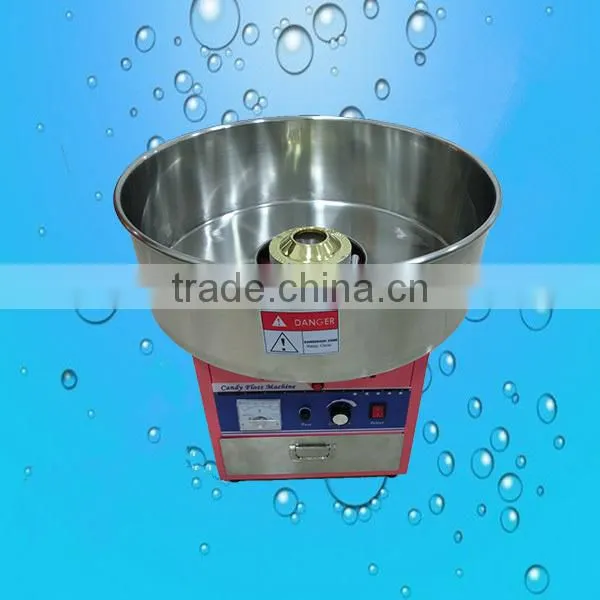 Hot sale candy floss machine Electric gas cotton candy maker machine with lED ligh music