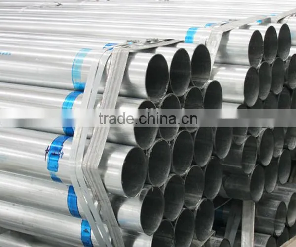 ZINC COATED CONSTRUCTION PIPE /STEEL PIPE/ TUBE