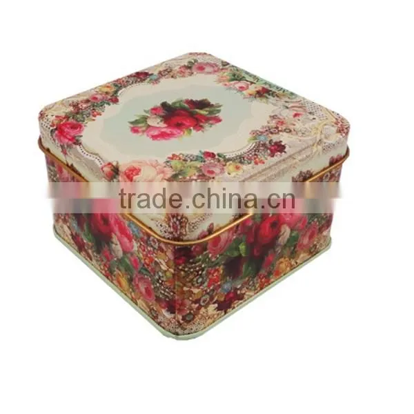 round cheap metal boxes